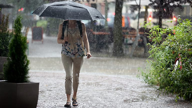 Unwettergefahr in Deutschland: Auch Starkregen droht