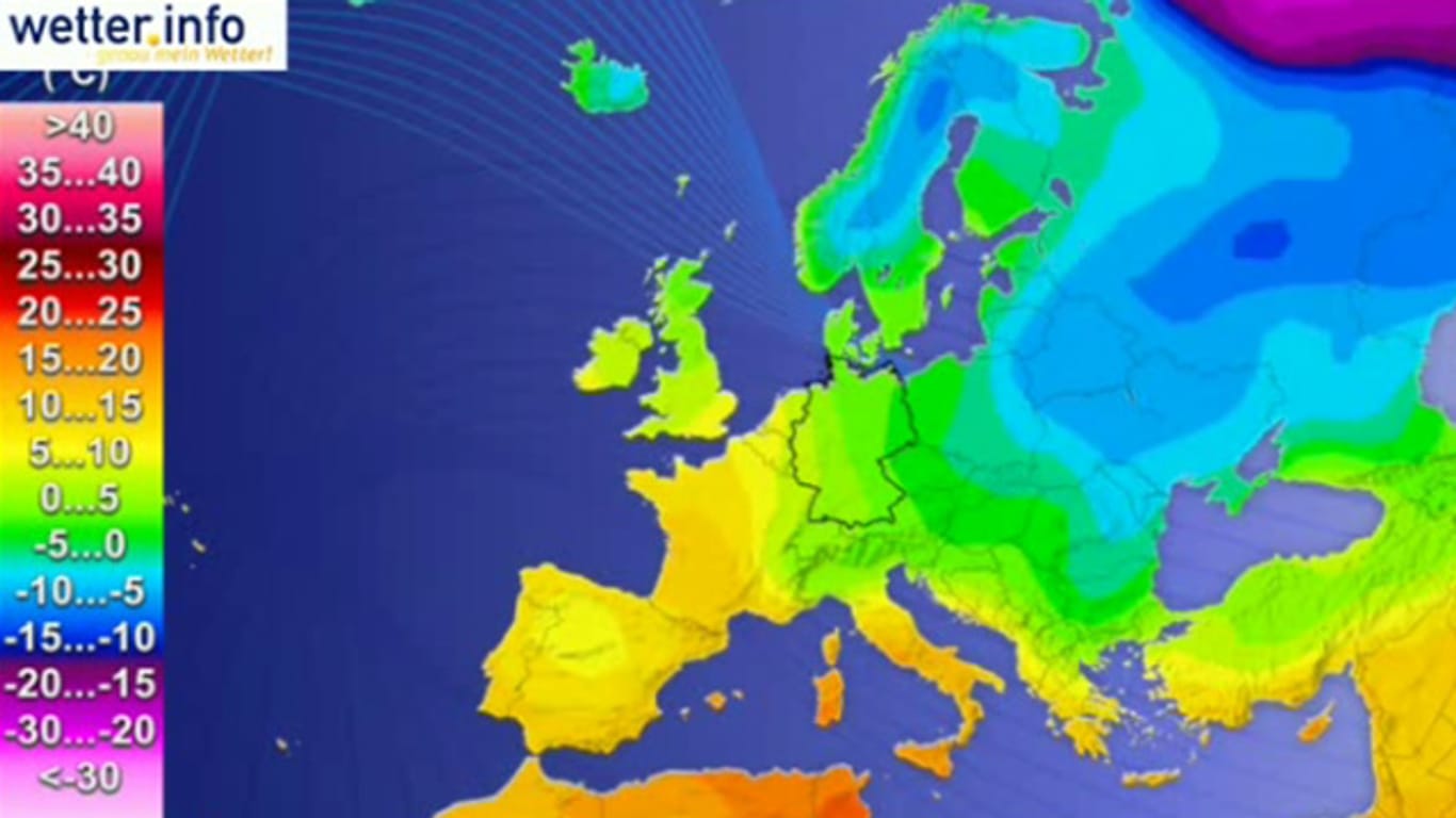 Kalte Temperaturen auf dem Weg nach Europa