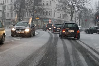 Schneeregen in Berlin: An den Weihnachtsfeiertagen wird es kälter.