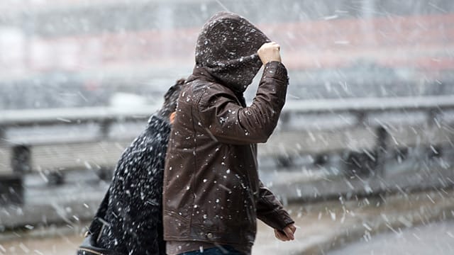 Am Wochenende schneit es vor allem in der Westhälfte