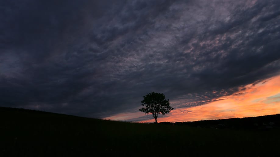 Bevor es ab Mittwoch sommerlicher wird, könnte uns ein Sturm eine unruhige Nacht auf Dienstag bescheren.
