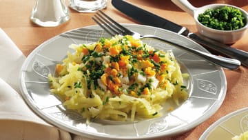 Rezeptbild: Geriebener Kartoffelsalat