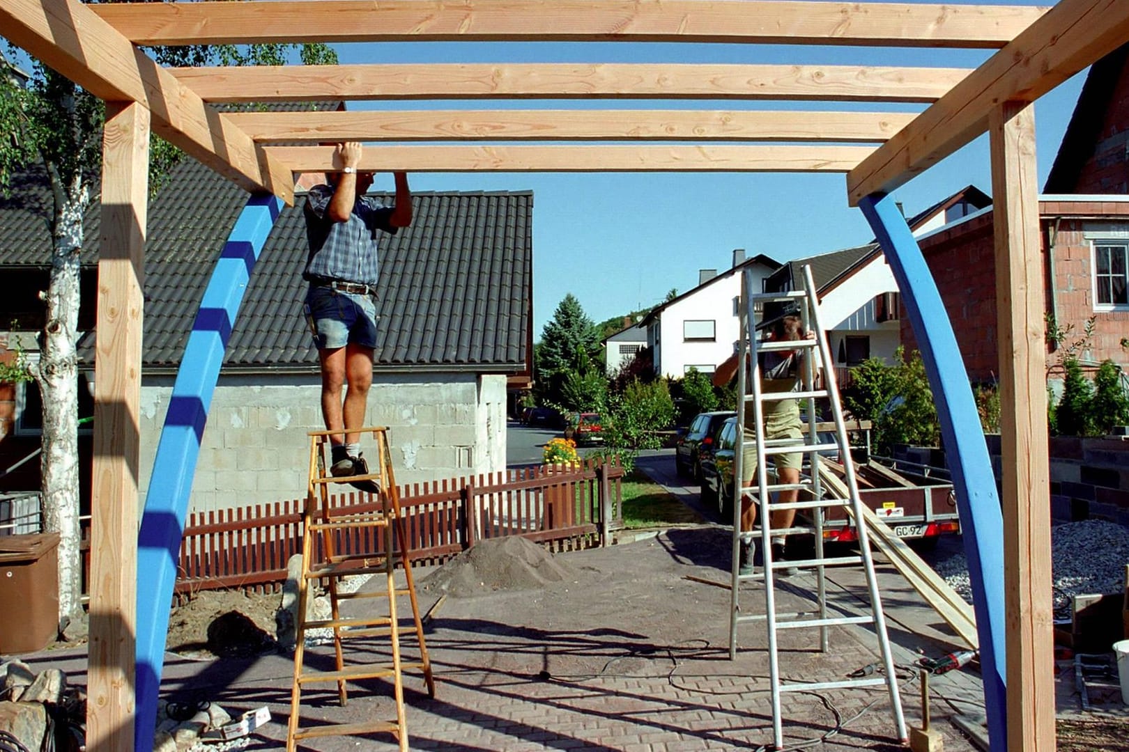 Carport Bau