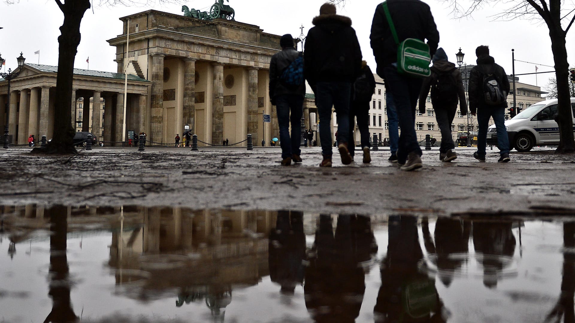 Bleibt so: Schmuddelwetter in Berlin.