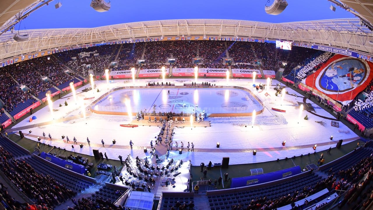 Das dritte DEL Winter Game wurde in der Sinsheimer Rhein-Neckar-Arena ausgetragen. Das dritte DEL Winter Game wurde in der Sinsheimer Rhein-Neckar-Arena ausgetragen.