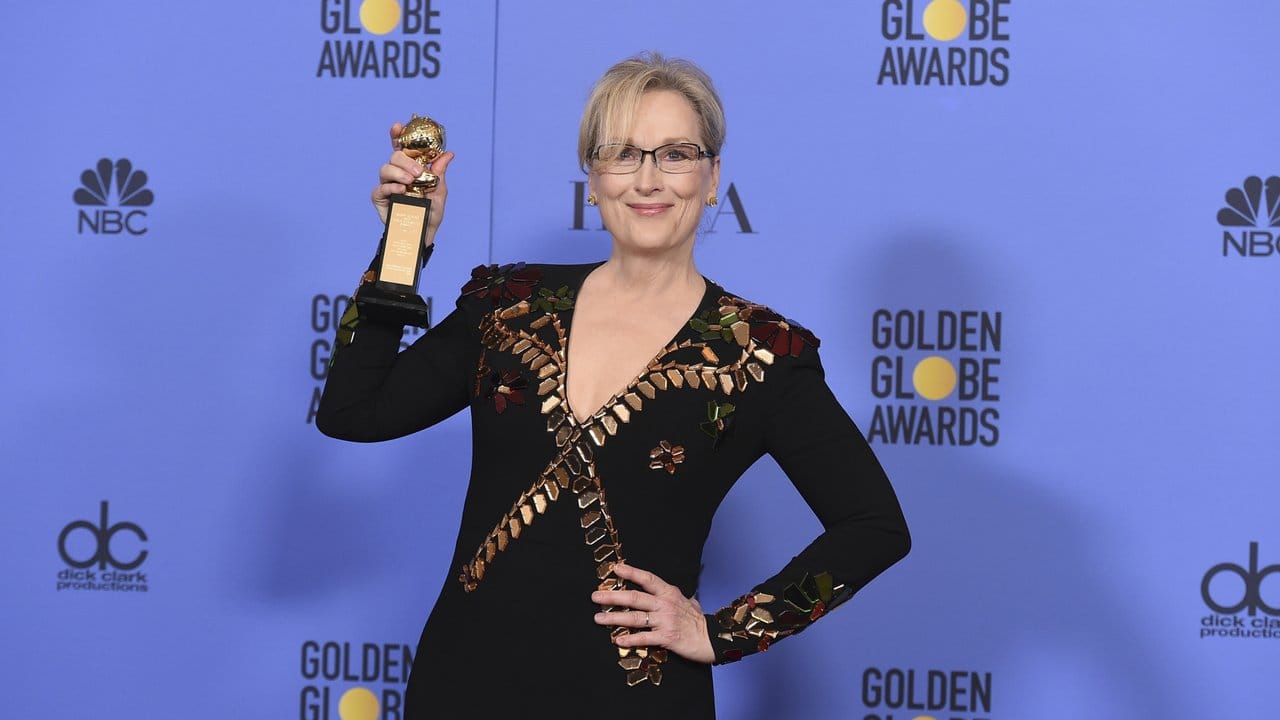 Meryl Streep, die für ihr Lebenswerk ausgezeichnet wurde, hielt eine engagierte Rede gegen den künftigen US-Präsidenten Donald Trump.