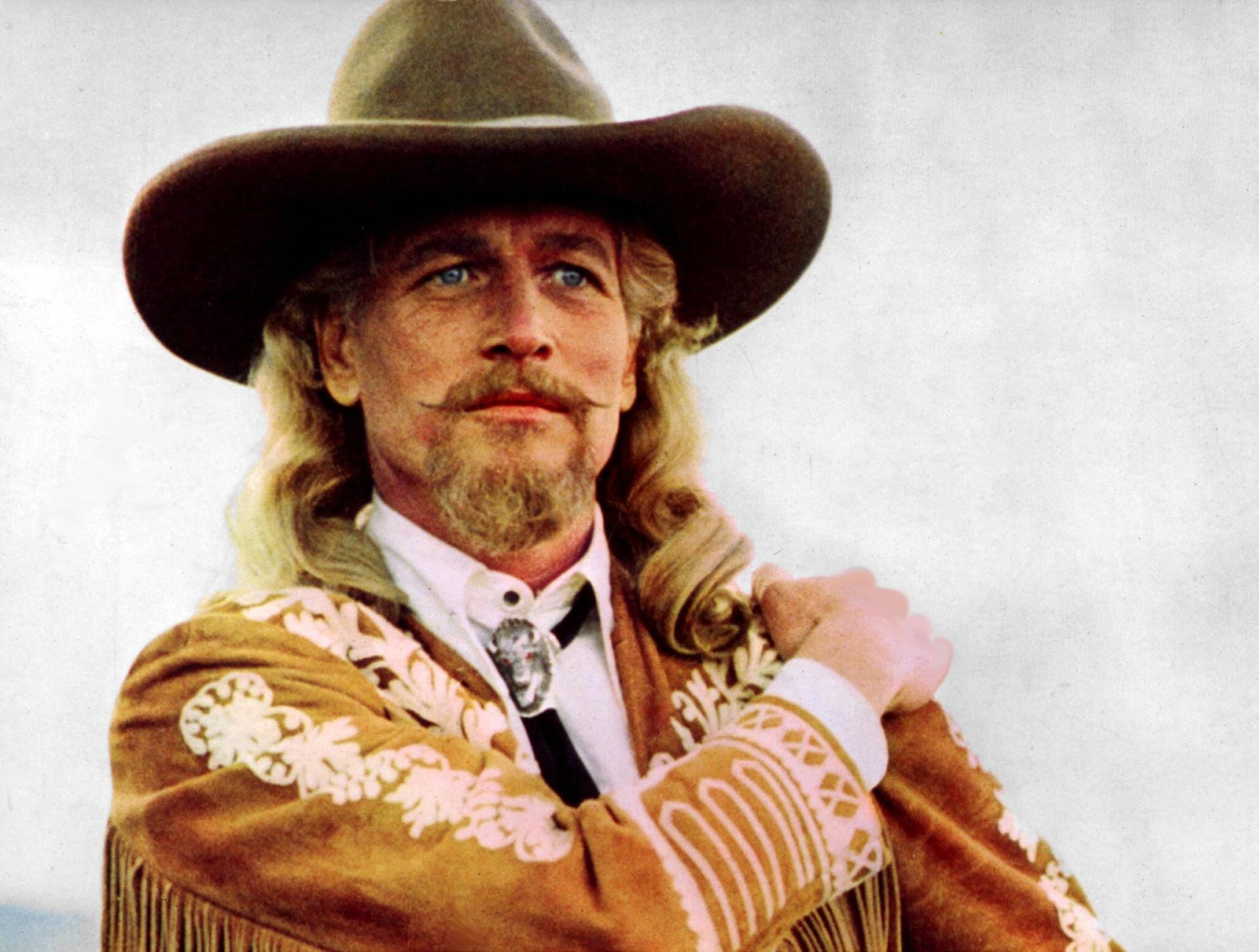 Filme, Romane und TV-Serien wie "Bonanza" griffen Cody als Figur auf. Hier zu sehen ist der Schauspieler Paul Newman in der Rolle des Buffalo Bill.