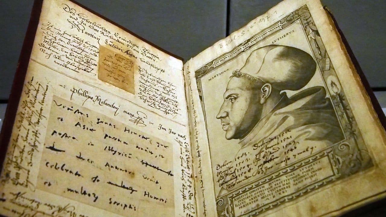 Ein Buch mit originalen Luther-Bemerkungen.