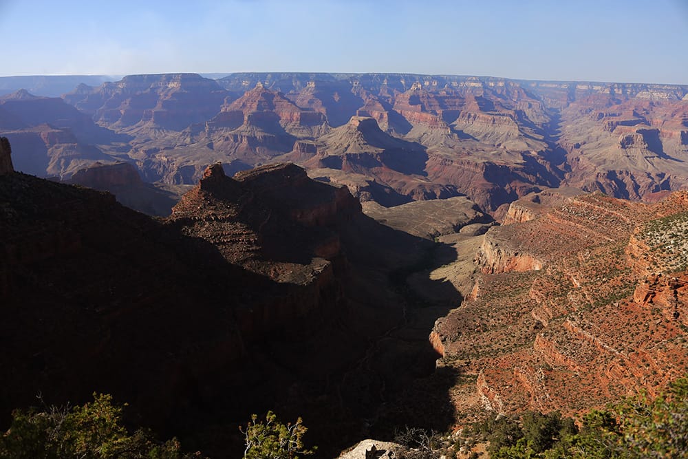 Eine schöne Aussicht auf den Grand Canyon.