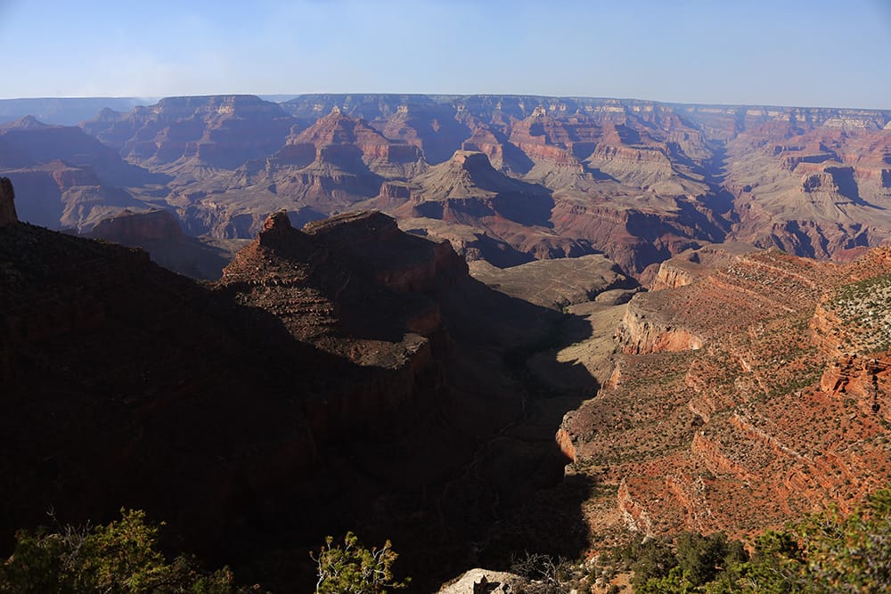 Eine schöne Aussicht auf den Grand Canyon. Eine schöne Aussicht auf den Grand Canyon.