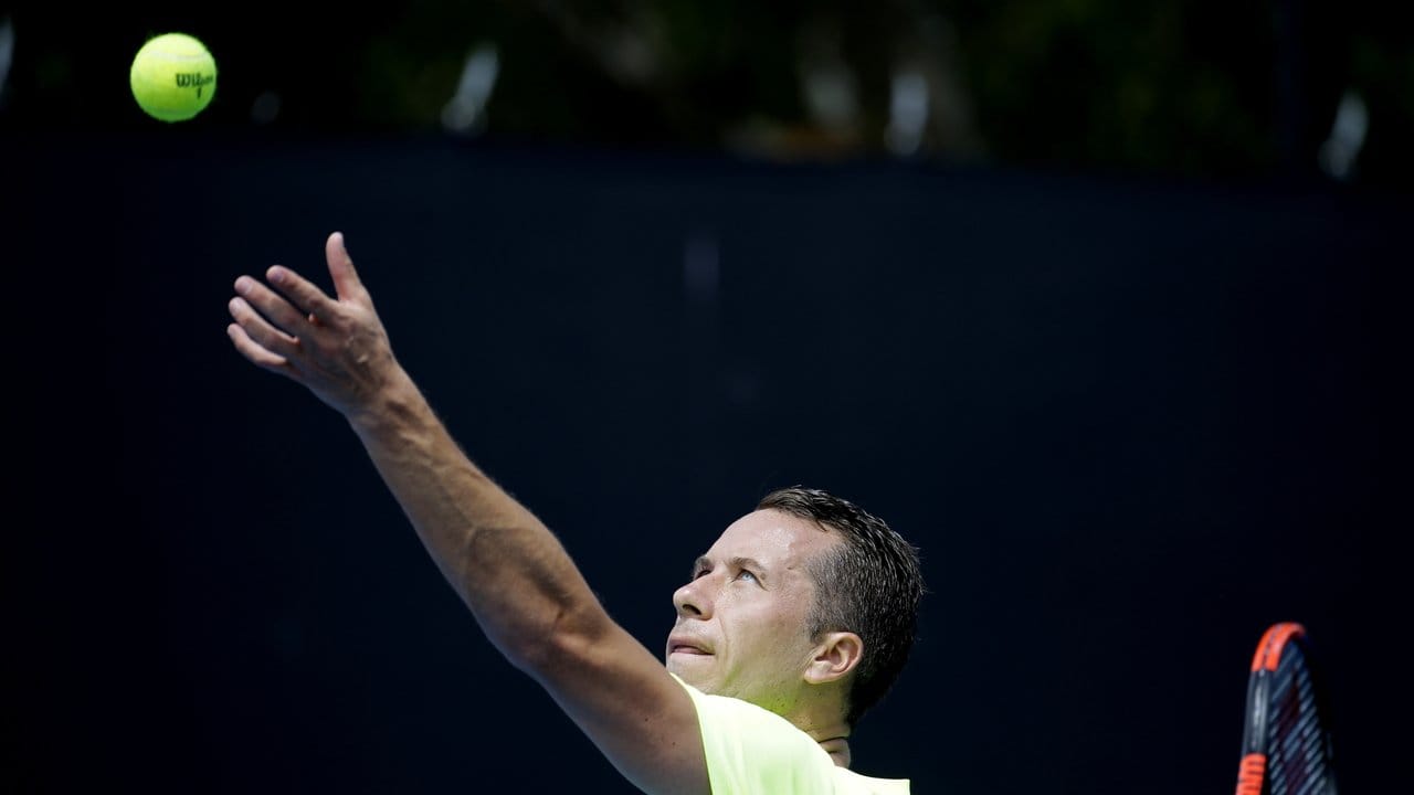Philipp Kohlschreiber hat die zweite Runde der Australian Open erreicht.