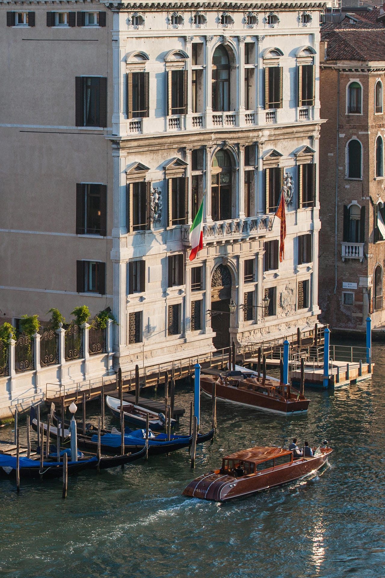 Nach außen verschwiegen, ultraluxuriös von innen: das Hotel "Aman" in Venedig.