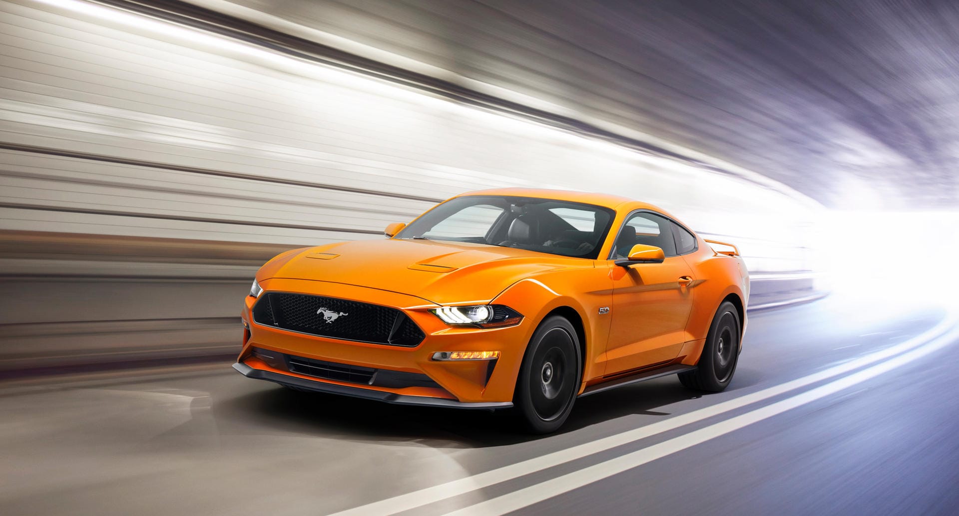 Ford Mustang V8 GT mit Performance Package im neuen Look.