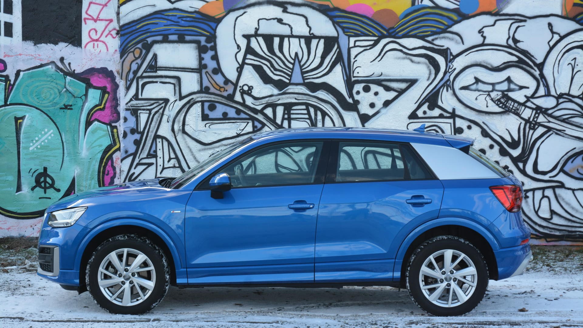 Das ist Audis neues Mini-SUV: Über eine Länge von 4,19 Metern streckt sich der Audi Q2.