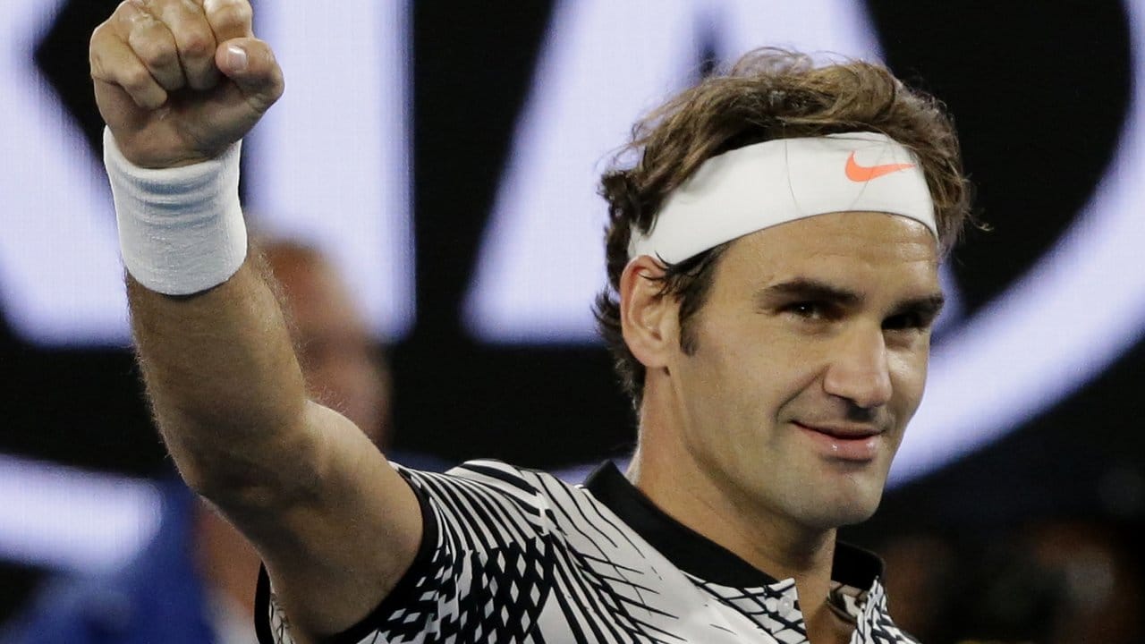 Roger Federer ist mit einem Sieg gegen Kei Nishikori ins Viertelfinale der Australian Open eingezogen.