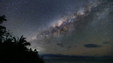 Ungetrübter Blick auf die Milchstraße.