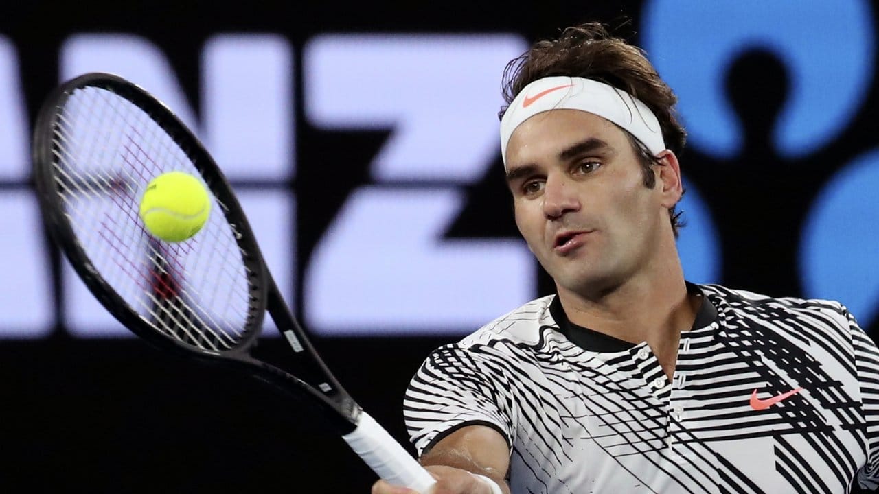 Roger Federer steht im Finale der Australian Open.