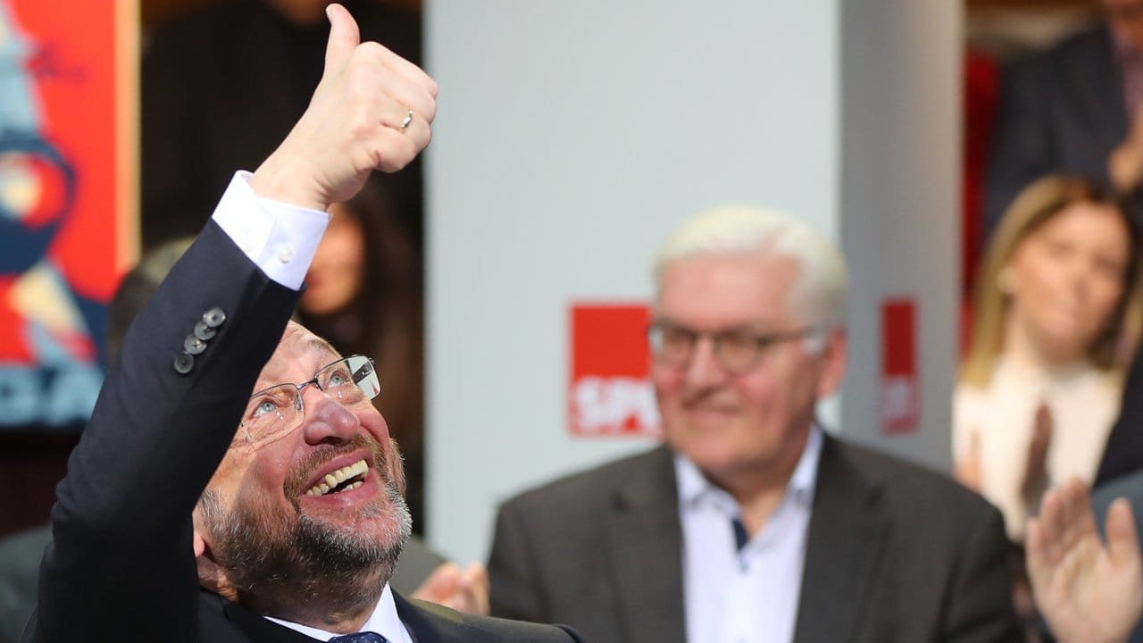 Martin Schulz in der Parteizentrale in Berlin.
