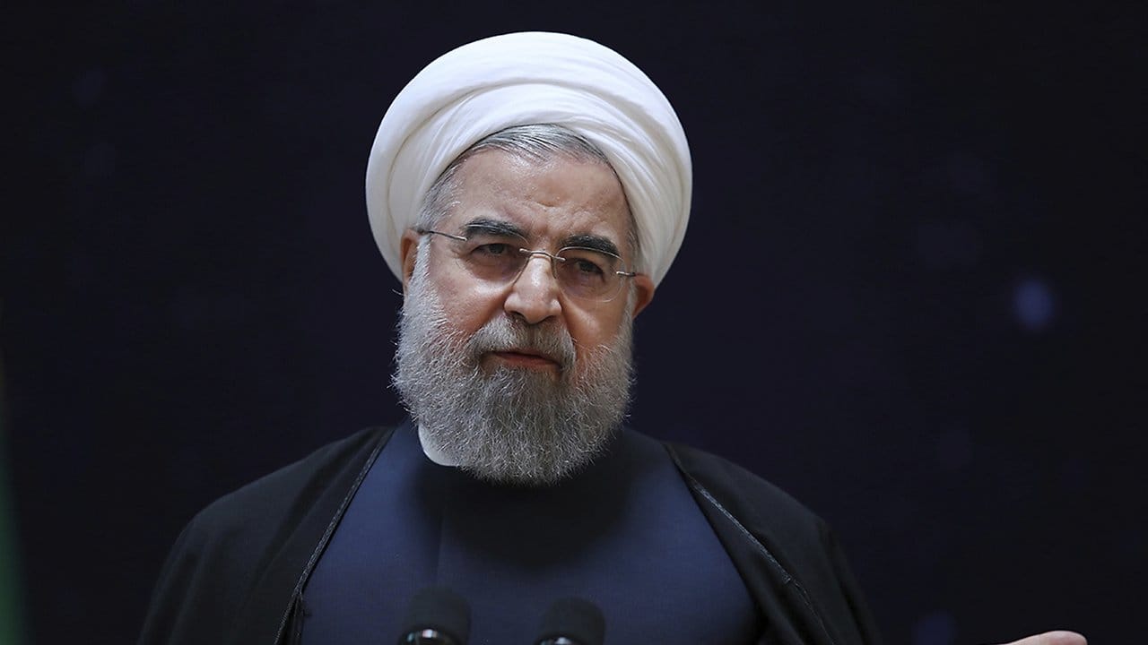 Irans Präsident Hassan Rohani am Mittwoch in Teheran.