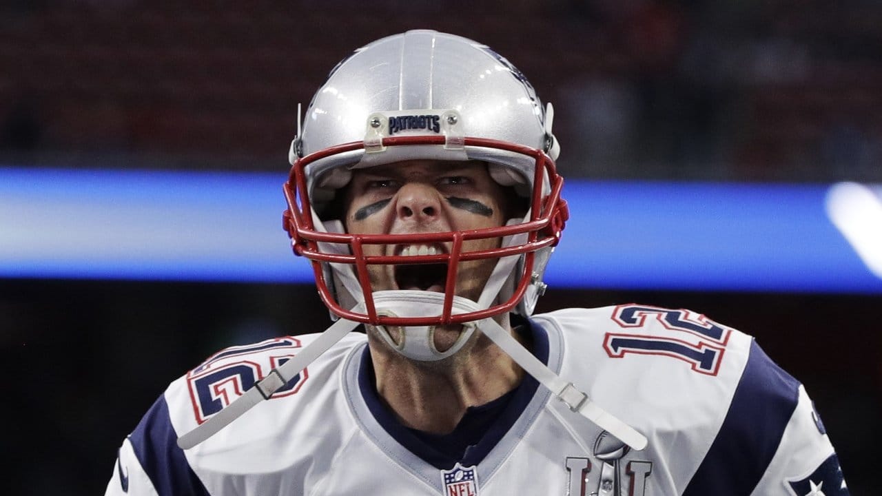 Patriots-Quarterback Tom Brady führte sein Team zum Sieg im Super Bowl.