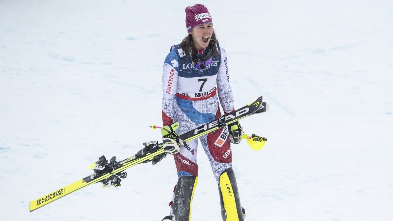 Wendy Holdener aus der Schweiz siegte in der Kombination.