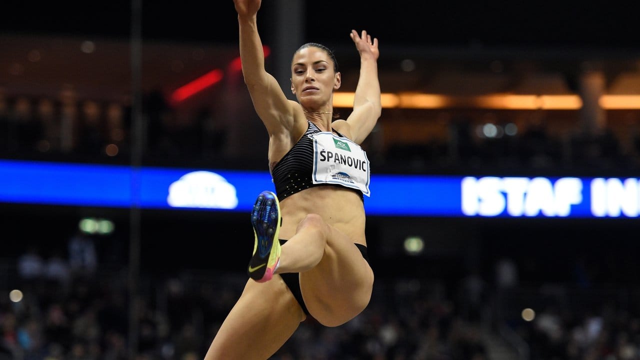 Ivana Spanovic gewann mit 6,87 Meter den Weitsprung.