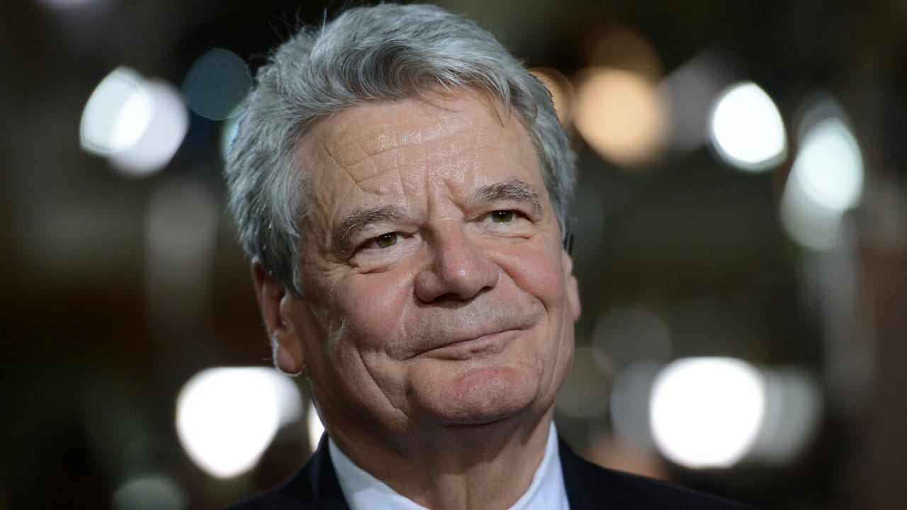 Der damals neu gewählte Bundespräsident, Joachim Gauck, nach der Bundesversammlung im März 2012.