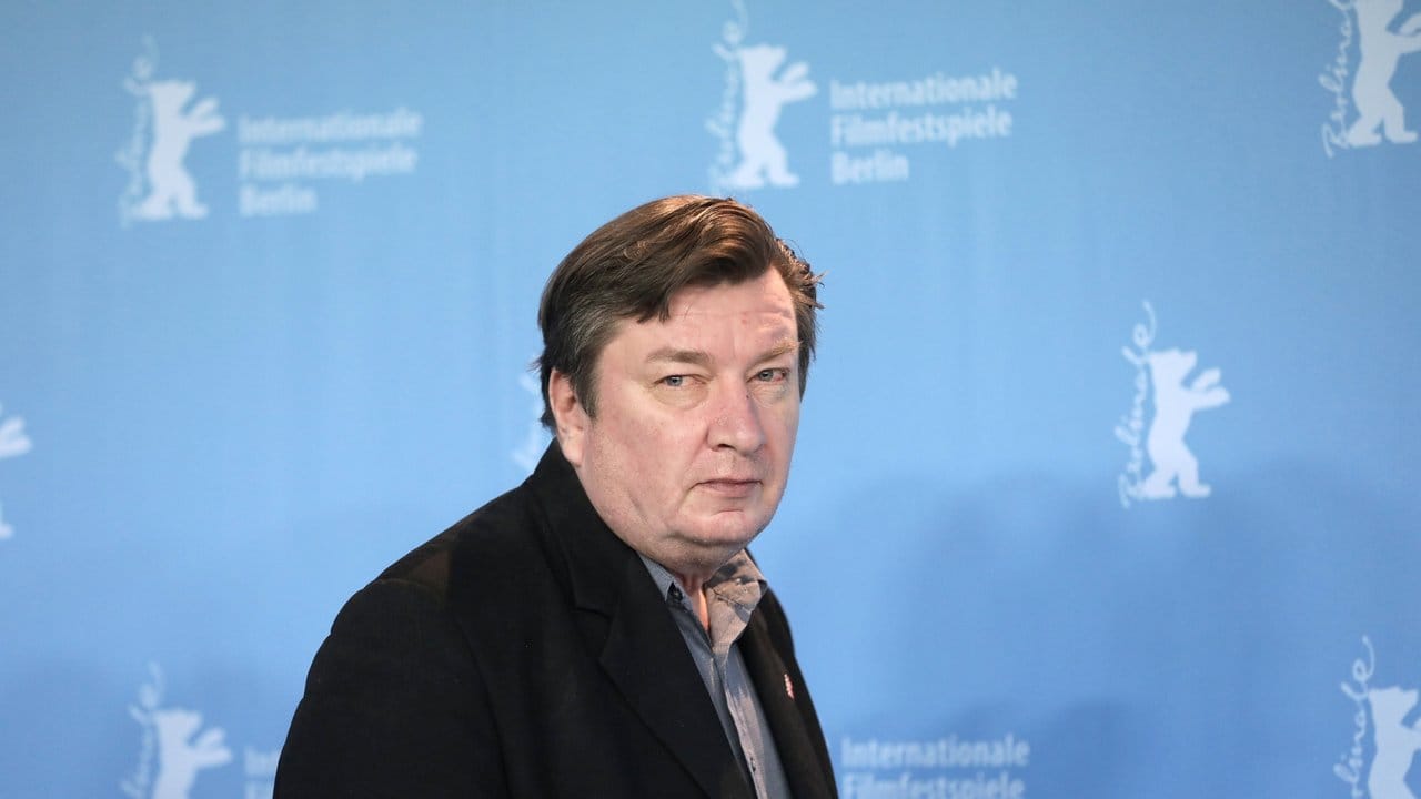 Regisseur Aki Kaurismäki auf der Berlinale.