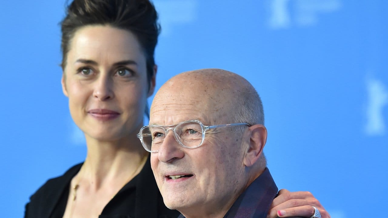 Regisseur Volker Schlöndorf und die Schauspielerin Susanne Wolff.