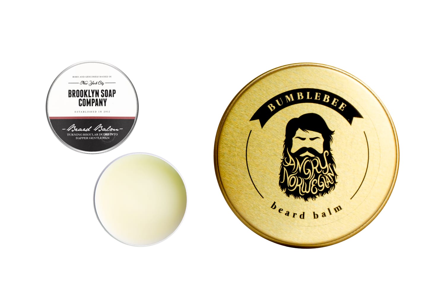 Auch ein Bartbalm (von Brooklyn Soap Co. um 15 Euro, von Angry Norwegian um 25 Euro) pflegt wirres und struppiges Barthaar. Probieren Sie aus, was besser zu Ihnen und Ihrem Bart passt.