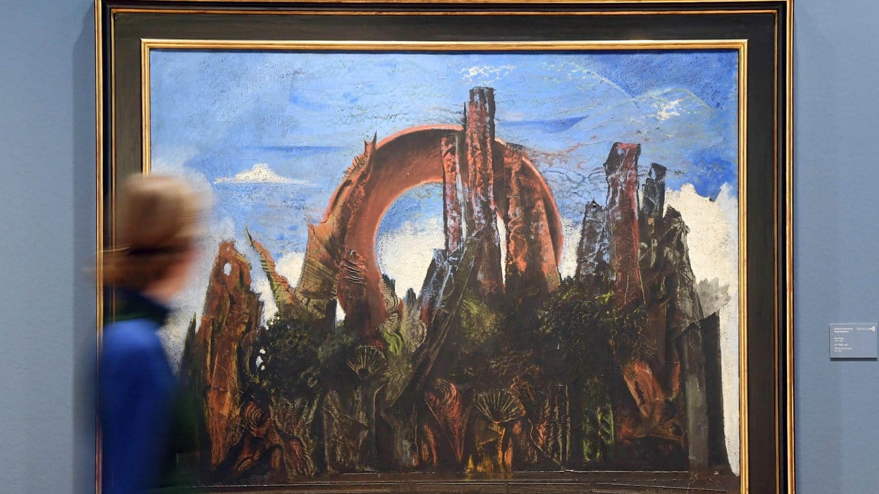 Max Ernst, Der Wald, 1927.