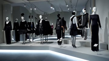 Hubert de Givenchy zählt zu den berühmtesten Modeschöpfern unserer Zeit. Seine Kreationen wurden bereits in zahlreichen Ausstellungen wie hier 2014 in Madrid gewürdigt.