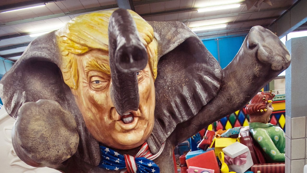 Donald Trump als Elefant im Porzellanladen.