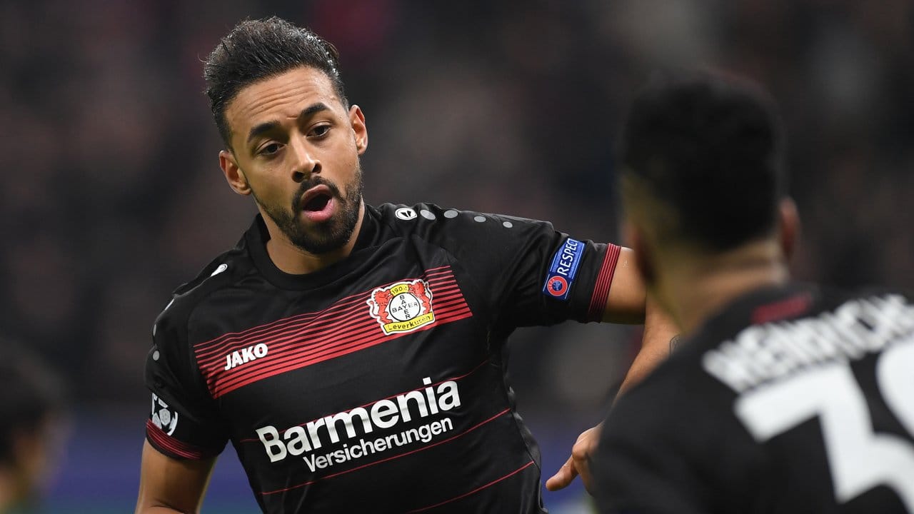Karim Bellarabi hat für Leverkusen den Anschlusstreffer zum 1:2 gemacht.