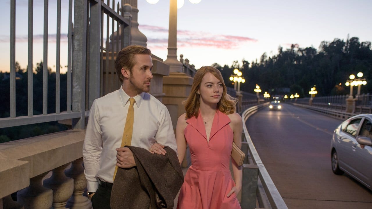 Sebastian (Ryan Gosling) und Mia (Emma Stone) in einer Szene des Films "La La Land".