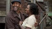 Denzel Washington und Viola Davis als Troy und Rose Maxson im Filmdrama "Fences". Regie: Denzel Washington.