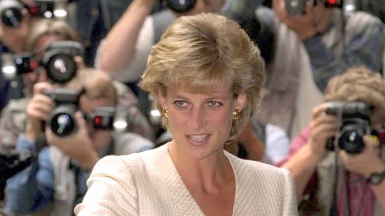 Die meistfotografierte Frau der Welt: Prinzessin Diana in London (1996).