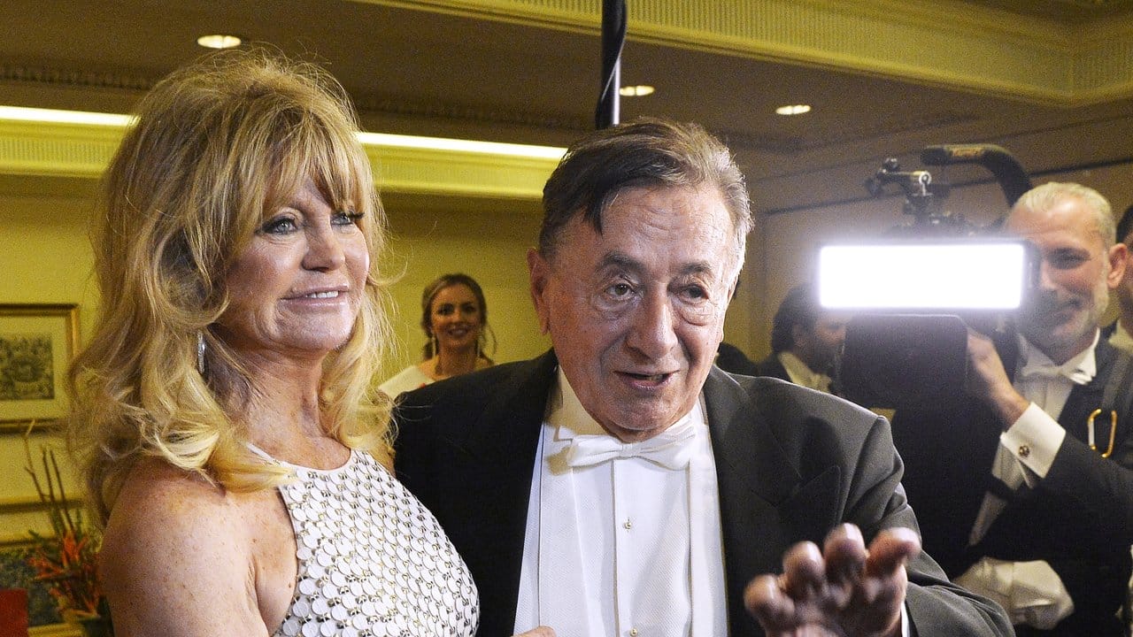 Richard Lugner ist happy: Goldie Hawn entpuppt sich als wunderbarer Gast.