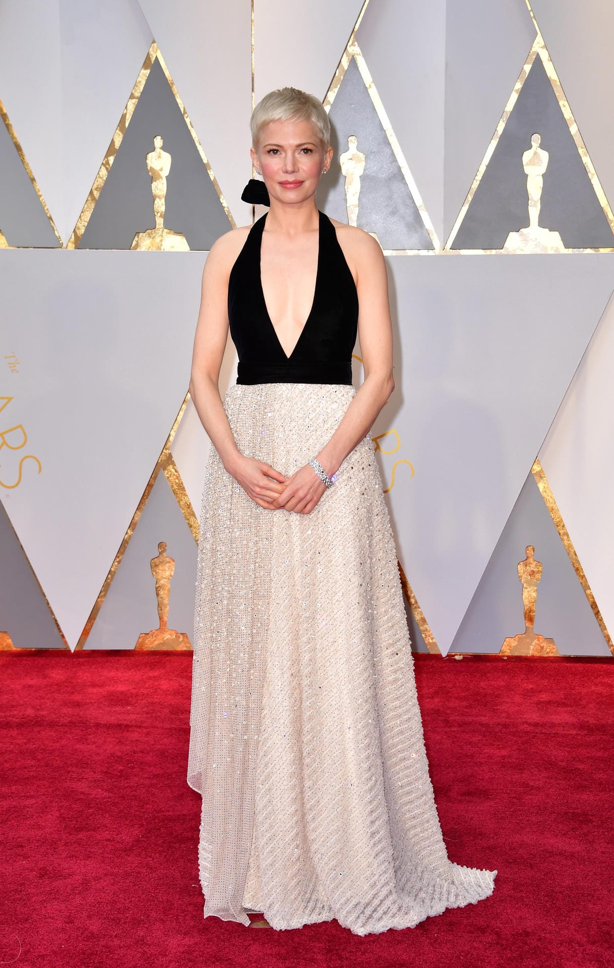 Michelle Williams arrives for the 89th annual Academy Awards in Hollywood