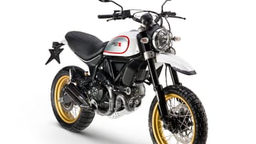 Retro-Bike: Die Ducati Scrambler ist ein neues Motorrad mit einer Optik, die an klassische Maschinen erinnert.
