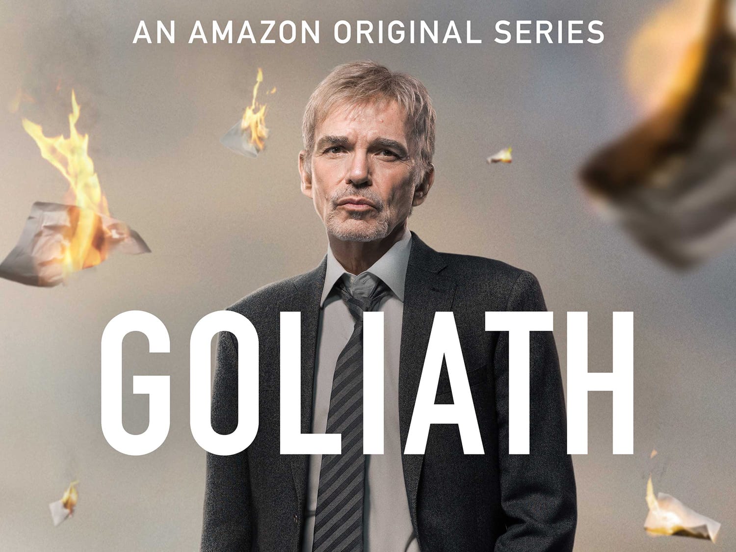 Die Amazon-Original-Serie "Goliath" ist ebenfalls ein Gerichtsdrama und seit November 2016 auf dem Video-Streaming-Service zu sehen.