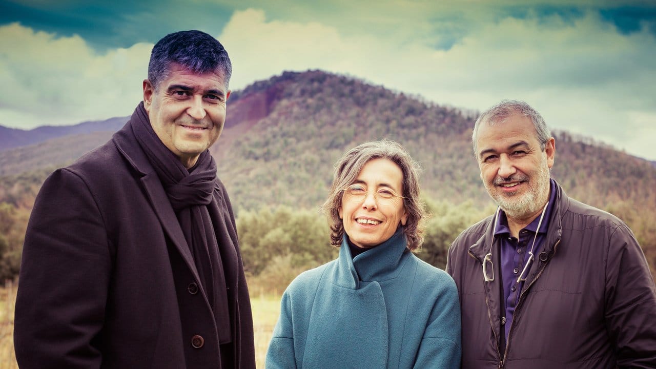 Die Pritzker-Preisträger: Rafael Aranda (l-r), Carme Pigem und Ramon Vilalta.