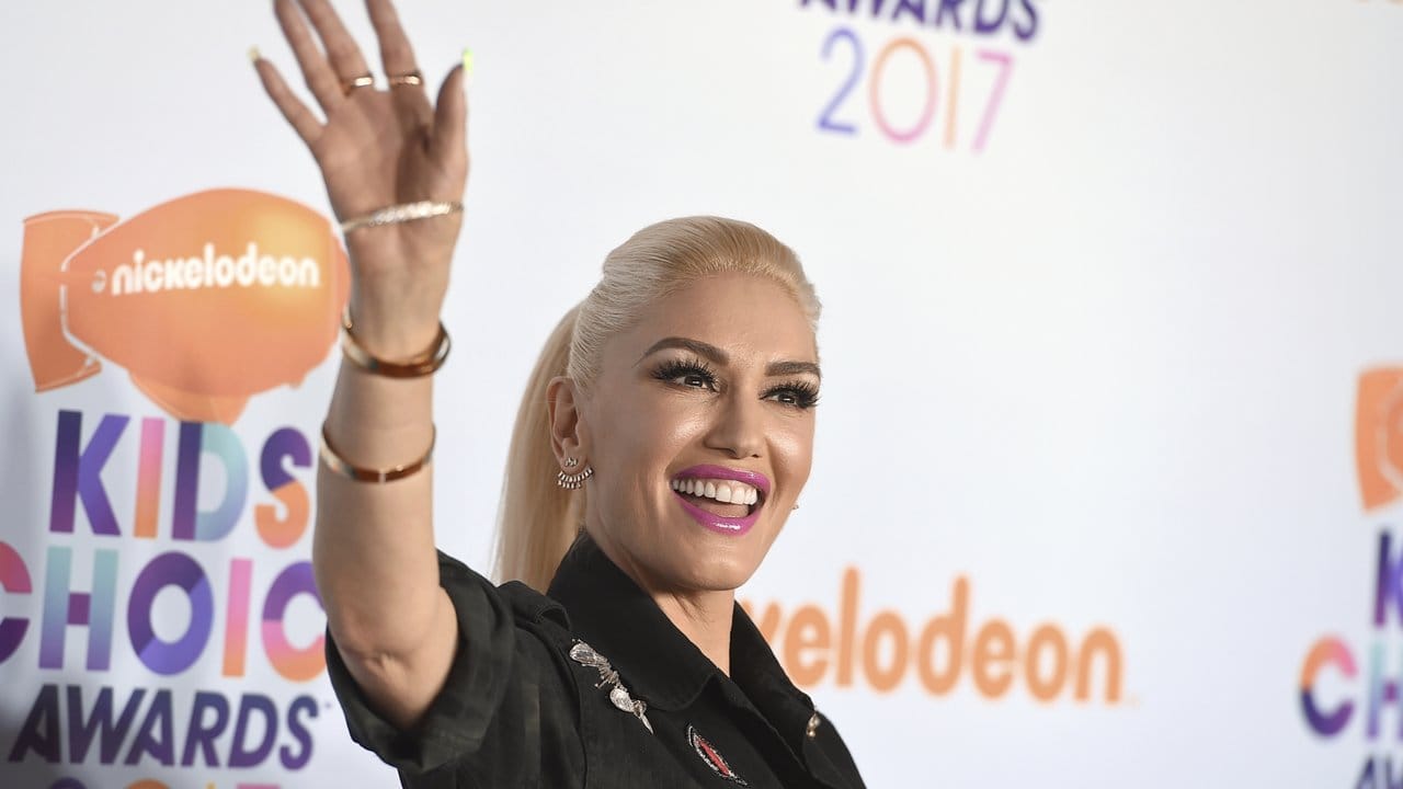 Sängerin Gwen Stefani kam zu den Kids' Choice Awards.