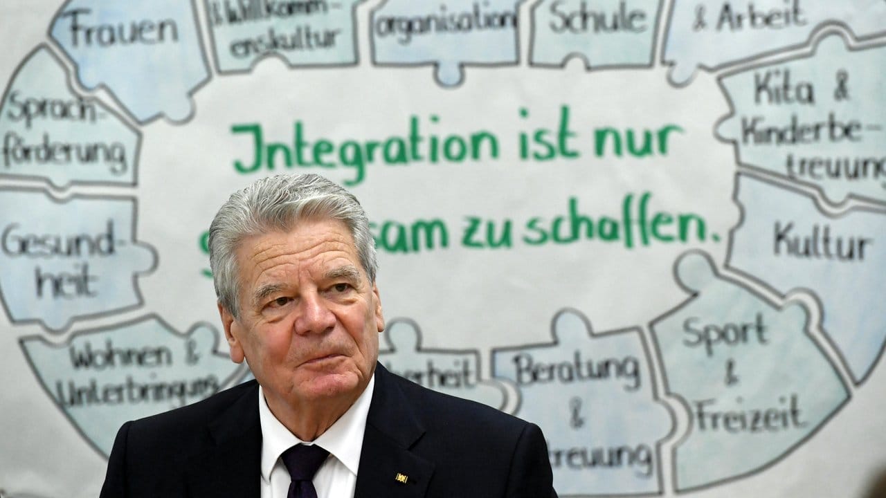 Gauck scheidet offiziell am Samstag aus dem Amt.