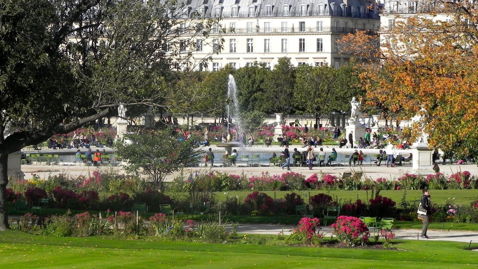 Jardin des Tuileries in Paris