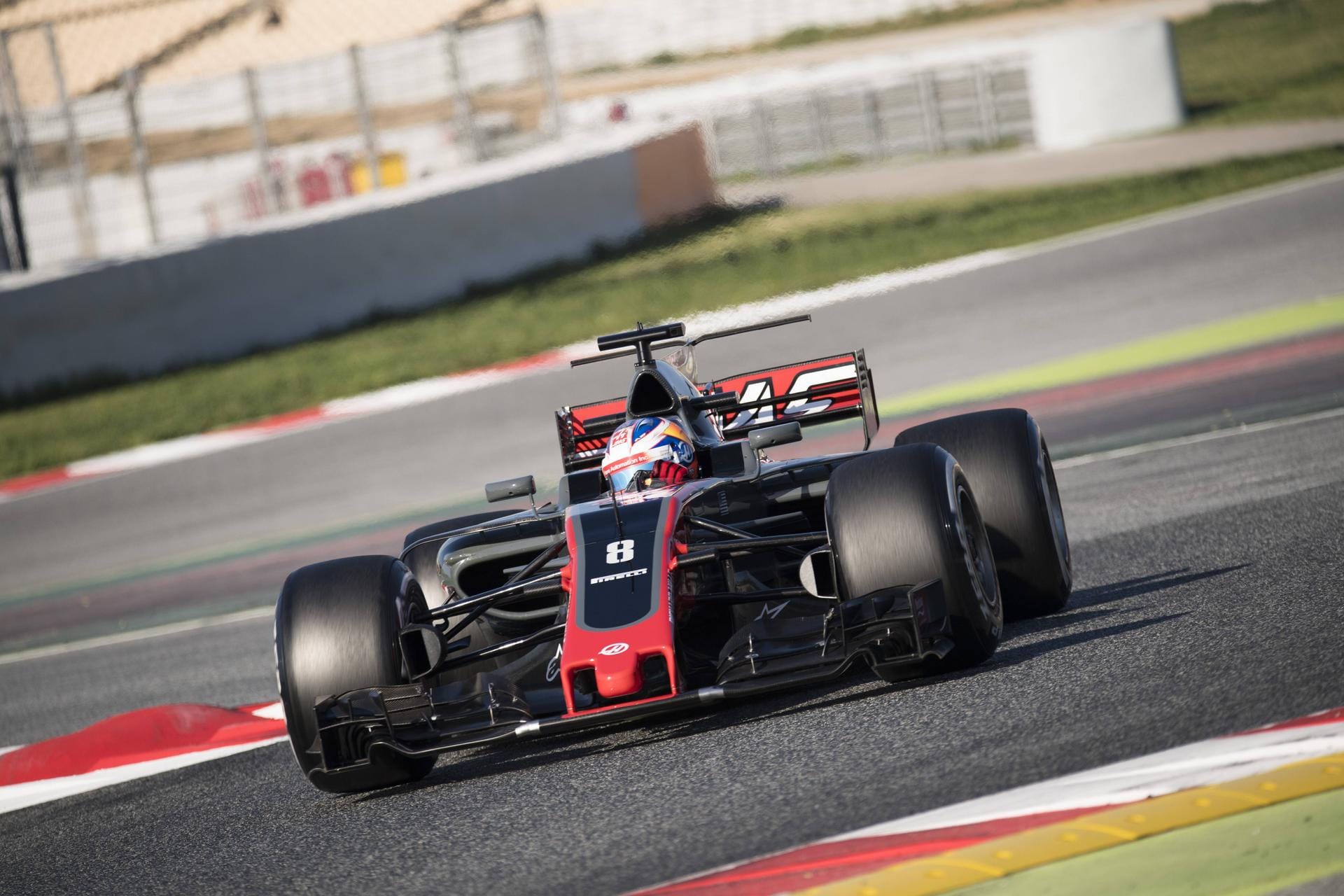 Der 2017er-Wagen vom Haas F1 Team