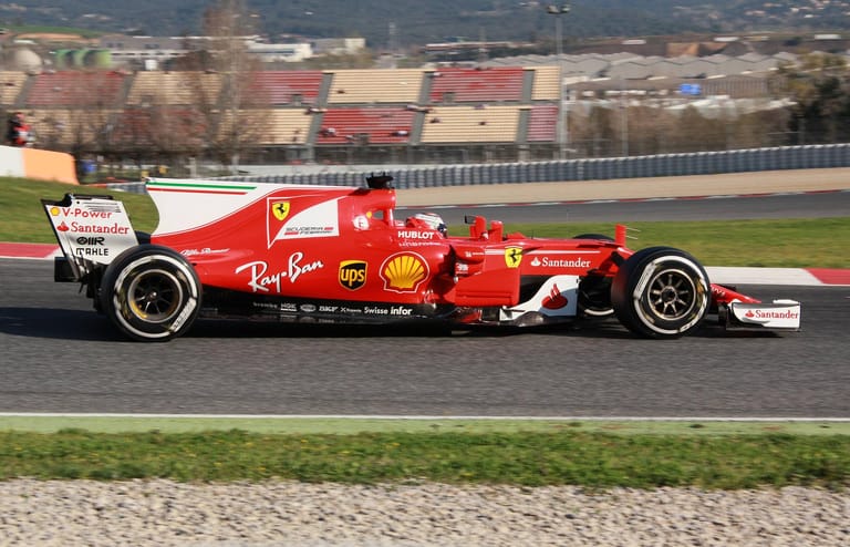 Der 2017er-Wagen von Ferrari
