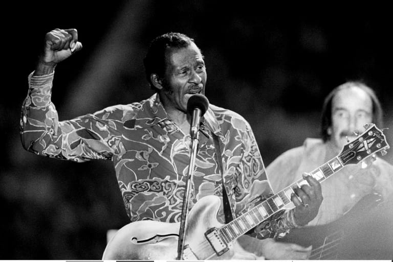Der Rock-'n'-Roll-Pionier Chuck Berry ist am 18. März im Alter von 90 Jahren gestorben.