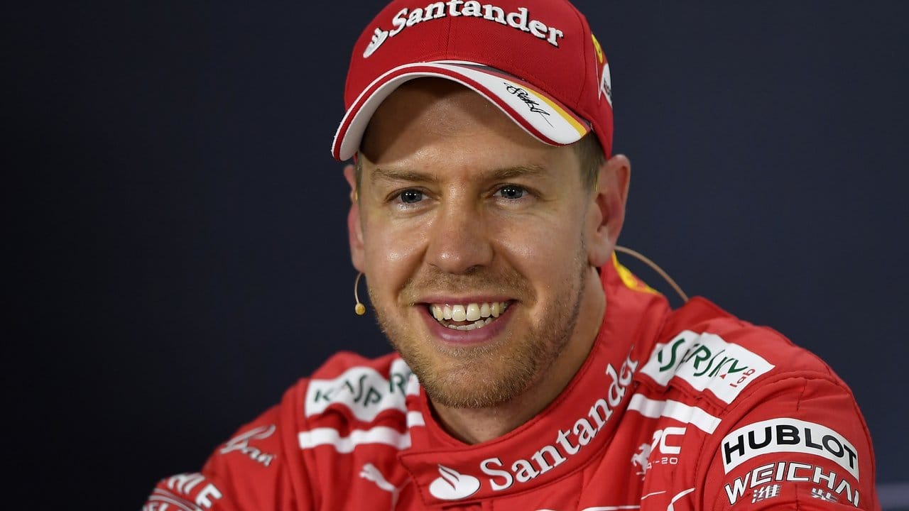 Sebastian Vettel ist zufrieden mit seinem neuen Ferrari.