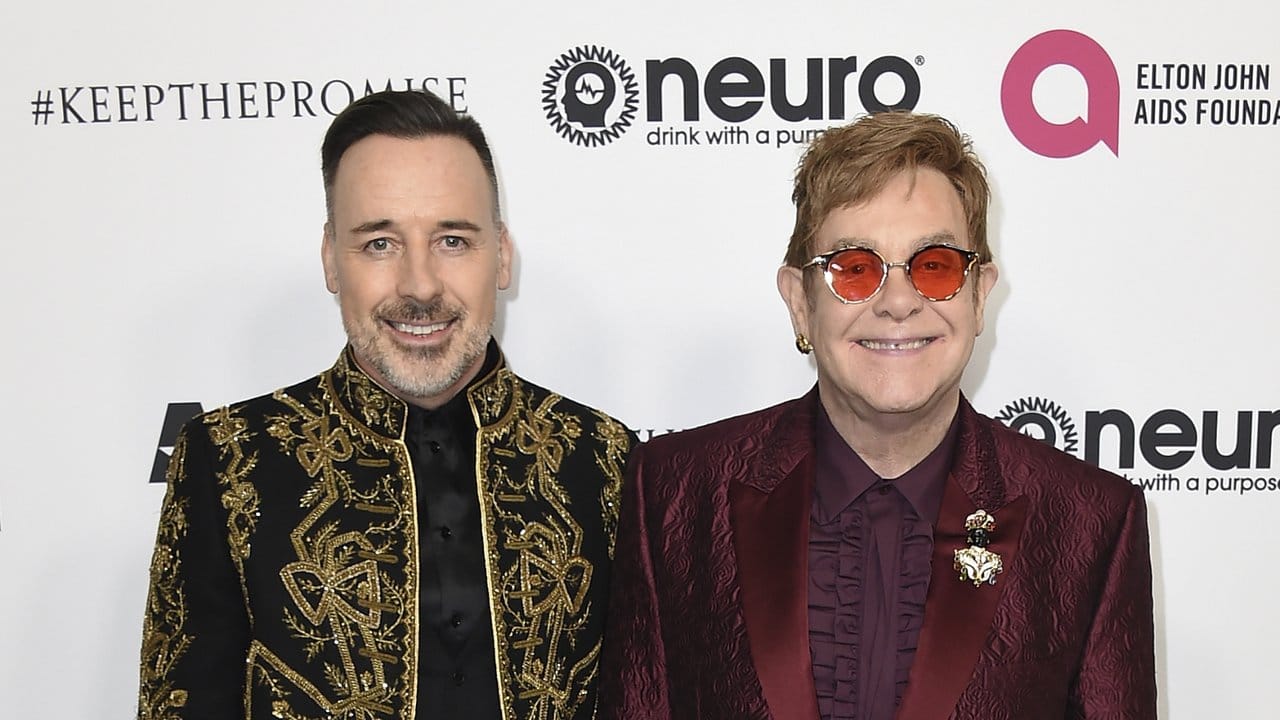 Seit 2014 sind Elton John (r) und David Furnish miteinander verheiratet.
